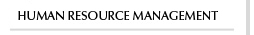 Human Resource Management